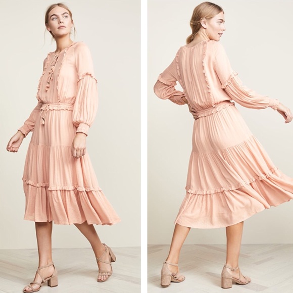 🌿 Spell Clementine Soirée Dress NWT • Size L - Picture 5 of 16